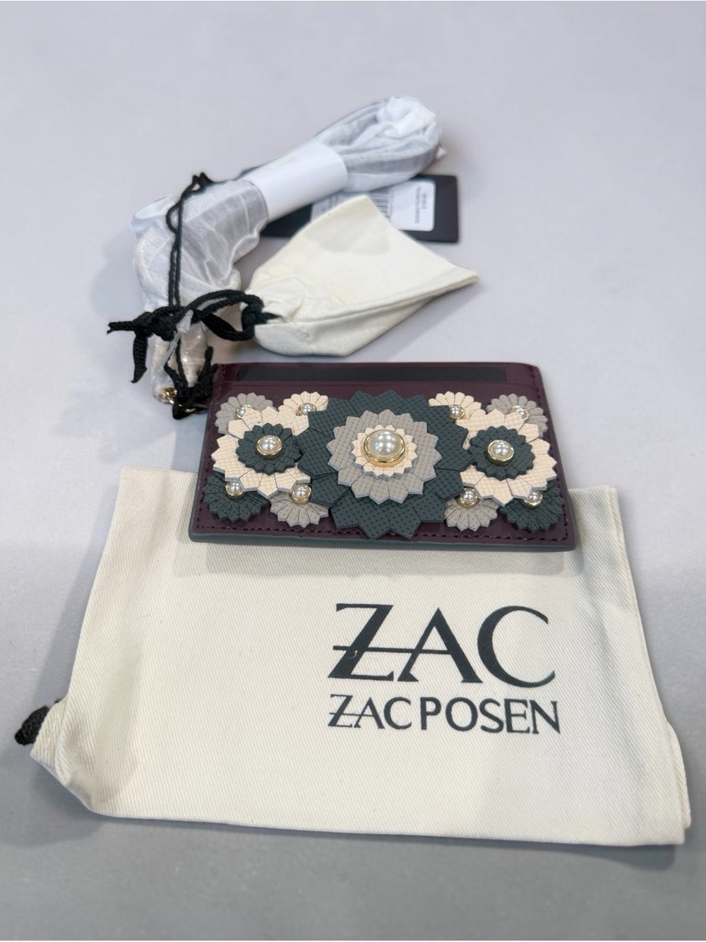 Zac Posen Leather Lanyard